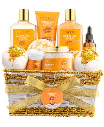 Shop Lovery Almond Milk And Honey Home Spa Body Care Gift Set, 10 Piece