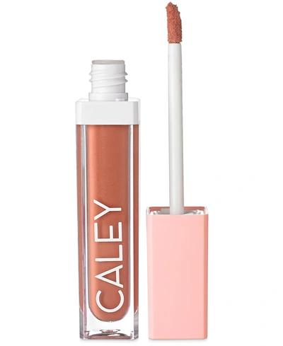 Shop Caley Cosmetics Plumping Color Crush Liquid Lip In Tan