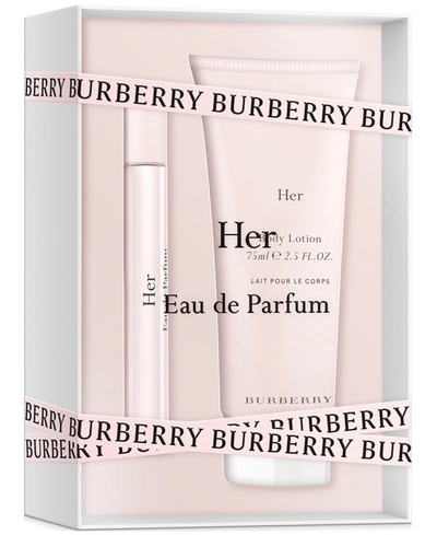 Shop Burberry Her Eau De Parfum 2-pc. Gift Set