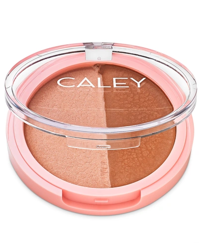Shop Caley Cosmetics Beach Babe Cream-to-glow Sunkissed Duo In Peach Pink