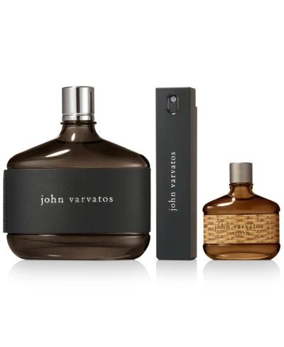 Shop John Varvatos Men's 3-pc. Heritage Fragrance Gift Set