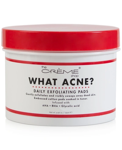 Shop The Creme Shop What Acne? Daily Exfoliating Pads