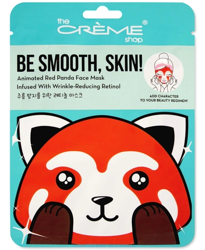 Shop The Creme Shop Be Smooth, Skin! Animated Red Panda Face Mask
