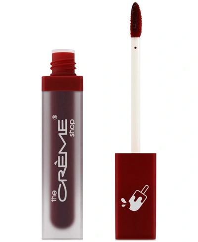 Shop The Creme Shop Lip Juice Stain In Cherry Bomb