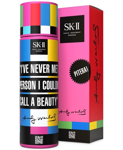Shop Sk-ii X Andy Warhol Pitera Essence - Pink, 7.7 Oz.