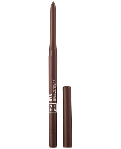 Shop 3ina The 24h Automatic Eyebrow Pencil In Chocolate