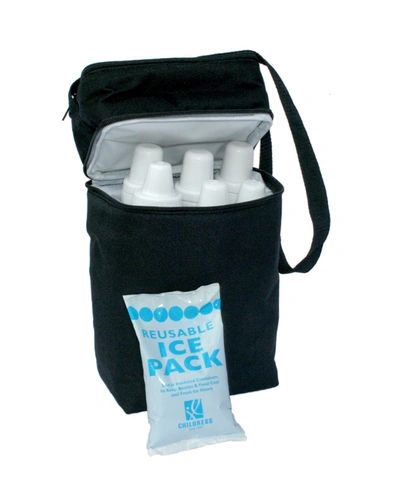 J L Childress J.l. Childress 6 Bottle Cooler, Black In Black