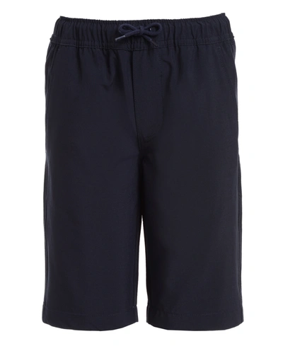Nautica Little Boys Lowell Stretch Moisture-wicking Jogger Shorts In Navy