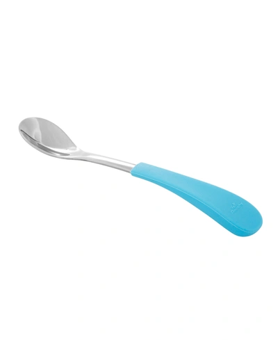 Shop Avanchy Baby Boys And Girls Stainless Steel Spoons, 2 Pack In Blue