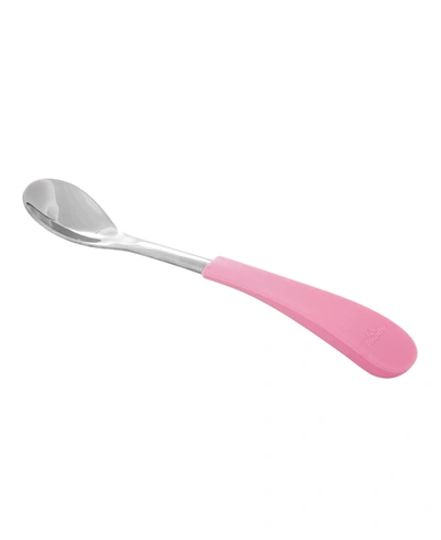Shop Avanchy Baby Boys And Girls Stainless Steel Spoons, 2 Pack In Pink