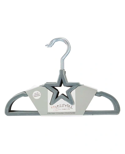 Tendertyme Baby 10 Decorative Clothes Hangers In Gray