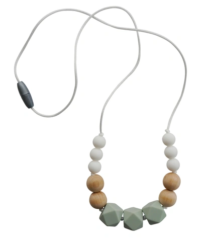 Shop Tiny Teethers Designs 3 Stories Trading Tiny Teethers Infant Silicone Teething Necklace For Mom And Baby In Multi