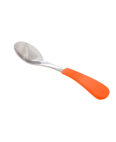 Shop Avanchy Baby Boys And Girls Stainless Steel Spoons, 2 Pack In Orange