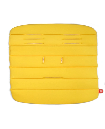 Shop Diono Everyday Reversible Comfort Liner Stroller Pad In Yellow