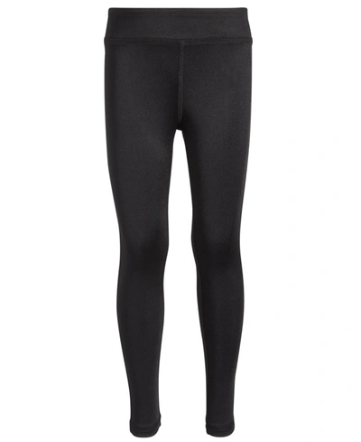 Shop Ideology Toddler & Little Girls Flex Leggings, Created For Macy's In Deep Black