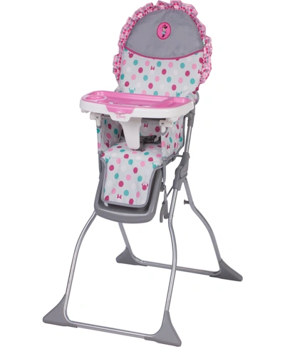 Shop Disney Baby Simple Fold Plus High Chair In Minnie Dot Fun