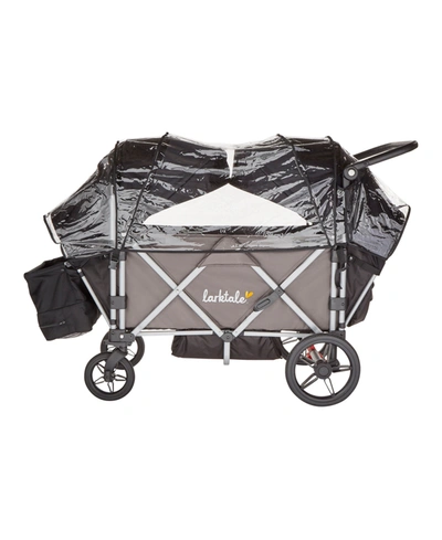 Shop Larktale Caravan Wagon Stroller Rain And Wind Cover In Clear