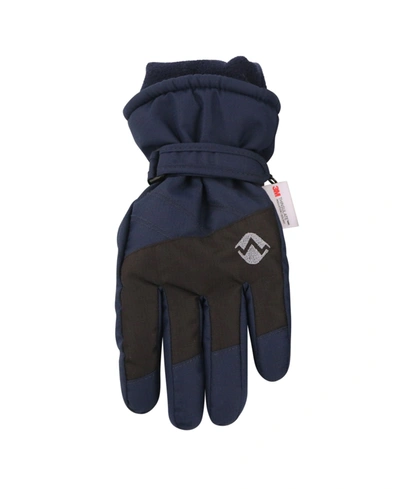 Shop Abg Accessories Big Boys And Girls Ski Gloves In Blue