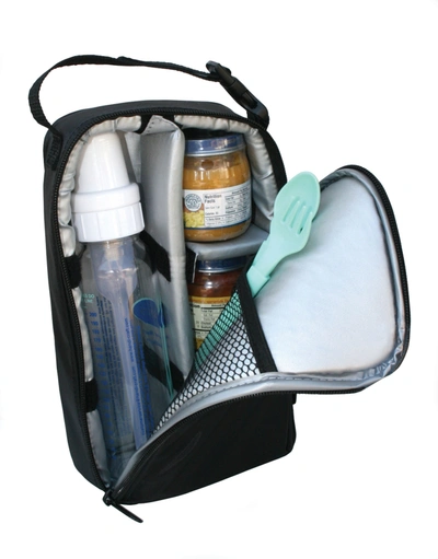 Shop J L Childress J.l. Childress Pack N Protect Cooler Bag For Glass Bottles And Containers In Black