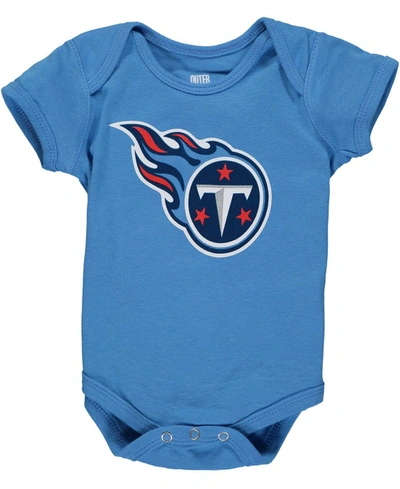 Shop Outerstuff Newborn Light Blue Tennessee Titans Team Logo Bodysuit