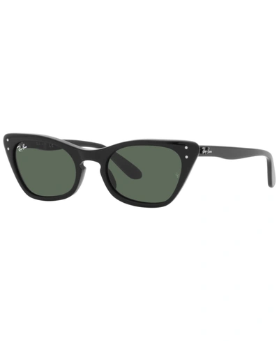 Shop Ray-ban Jr Kids Sunglasses, Rb9099s Miss Burbank (ages 11-13) In Black