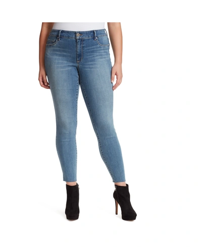 Jessica Simpson Trendy Plus Size Kiss Me Super-skinny Jeans In Envy/into  The Blues | ModeSens