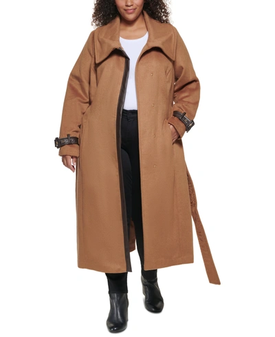 Macys cole haan shop wrap coat