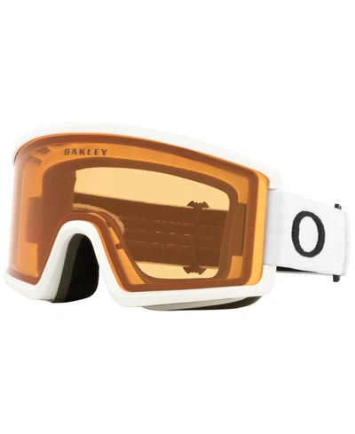 Shop Oakley Unisex Snow Goggles, Oo7121 In Matte White