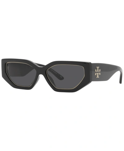 Shop Tory Burch Women's Sunglasses, Ty9070u In Black
