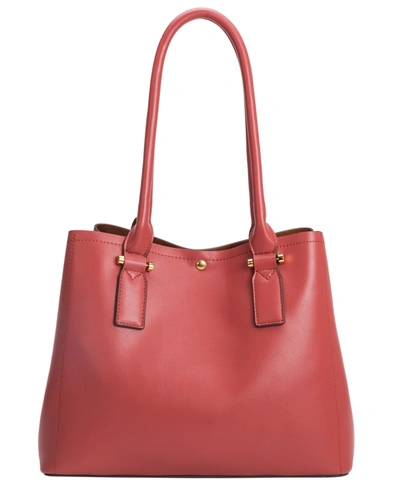 Shop Melie Bianco Women's Isabella Faux Shoulder Bag In Rose