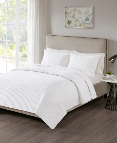 510 Design Otto 3-pc. Coverlet Set, Full/queen In White