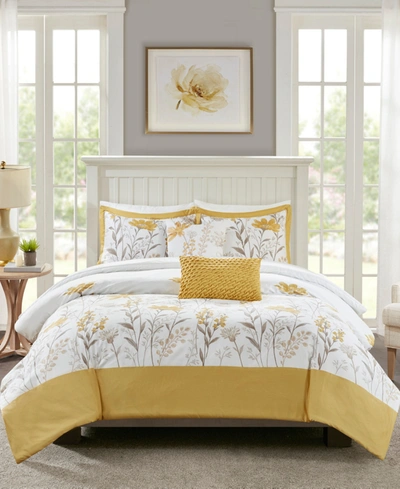 Shop Harbor House Meadow 5-pc. Comforter Set, Full/queen In Yellow