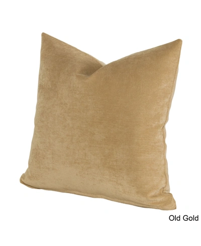 Shop Siscovers Padma Solid 1-pc. Decorative Pillow, 20" X 20" In Old Gold