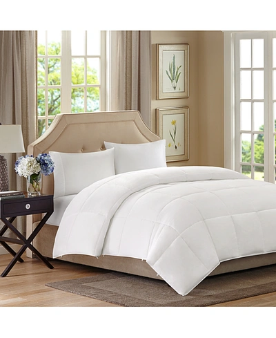 Sleep Philosophy Benton Double-layer Microfiber White Twin Down-alternative Comforter In White