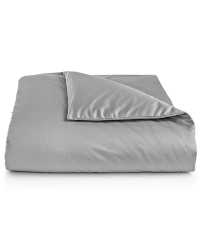Charter Club 550 Thread Count 100% Cotton 3-pc. Duvet Cover Set, King, Exclusively At Macy's In Smoke (grey)