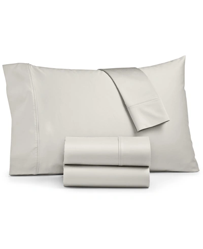 Shop Sunham Ashford Solid 1500 Thread Count 4 Pc. Sheet Set, Full In Sand