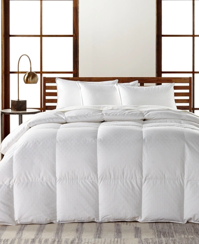 HOTEL COLLECTION EUROPEAN WHITE GOOSE DOWN LIGHTWEIGHT HYPOALLERGENIC ULTRACLEAN DOWN COMFORTER, TWIN, EXCLUSIVELY AT 