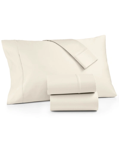 Shop Aq Textiles Bergen House 100% Certified Egyptian Cotton 1000 Thread Count 4 Pc. Sheet Set, Queen In Ivory