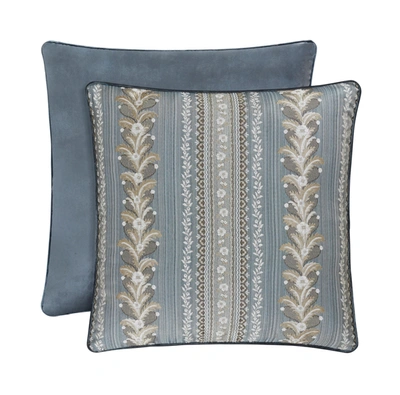 J Queen New York Crystal Palace Sham, European In French Blue