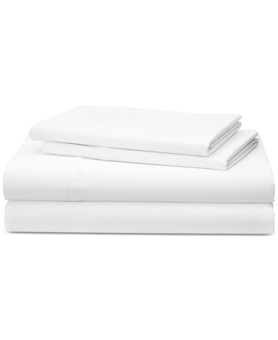 Shop Lauren Ralph Lauren Spencer 475 Thread Count Cotton Sateen 4-pc. Sheet Set, California King In White