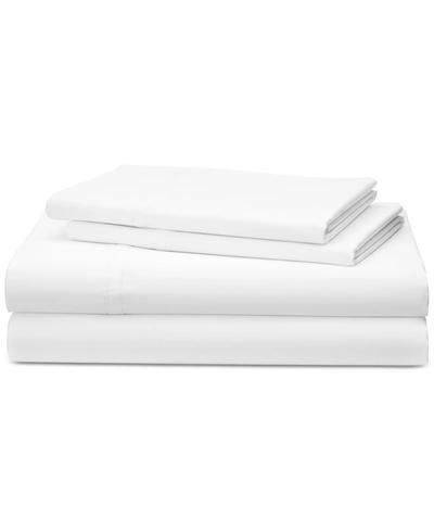 Ralph Lauren Spencer 475 Thread Count Cotton Sateen 4-pc. Sheet Set, California King In White