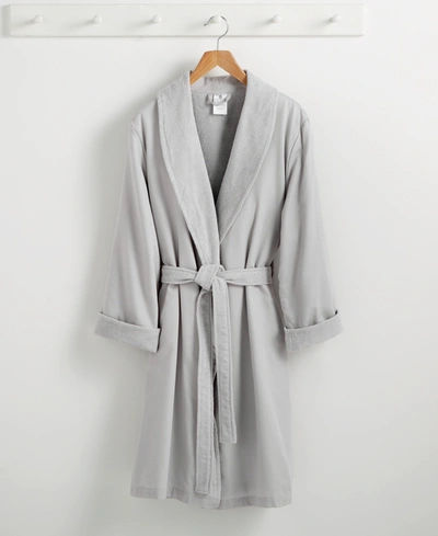Hotel Collection Cotton Spa Robe, Exclusively At Macy's In Grey Slate