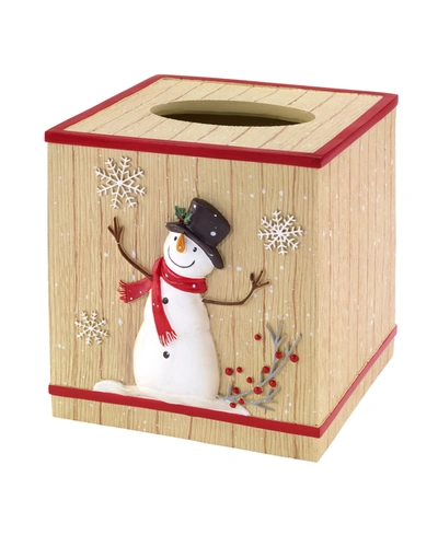 Avanti Friends Gather Tissue Box Cover Bedding In Multi