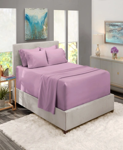 Nestl Bedding Extra Deep Pocket 6-pc. Sheet Set, Full In Lavender Dream