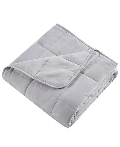 Shop Dream Theory Arctic Comfort Cooling Weighted Blanket, 12 Lb In Gray