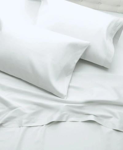 Shop Purity Home 300 Thread Count Cotton Percale 2 Pc Pillowcase King In White