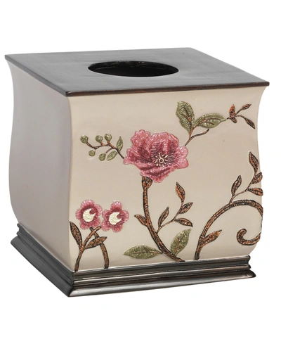 Popular Bath Larrisa Tissue Box Cover In Rose