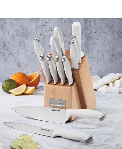 Shop Cuisinart Classic Colorpro 12-pc. Knife Set In White