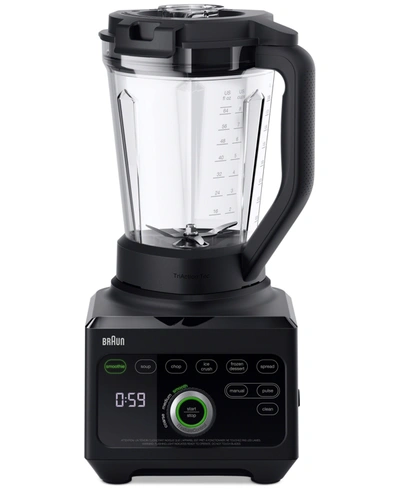 Braun Triforce Power Blender With Smoothie2go Jb9041bk In Black