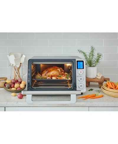 Shop Delonghi Livenza Air Fry Oven In Stainless Steel - Chrome